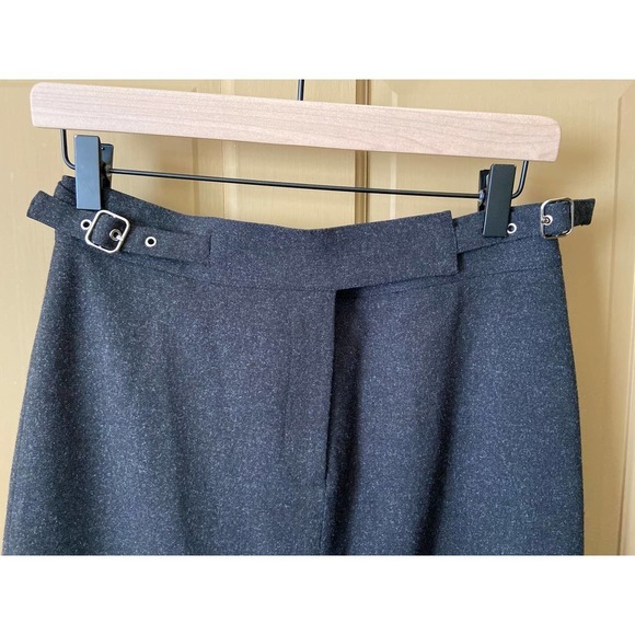 Grace Dane Lewis Gray Wool Blend A-Line Skirt Women's Size 6 - Picture 2 of 5
